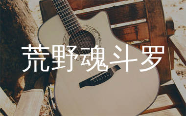 华晨宇《荒野魂斗罗》吉他谱弹唱版 C调指法编配原版民谣弹唱六线谱